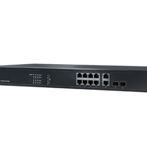 AETEK 8-Port 90W bt PoE Switch High-Density Surveillance Power Hub