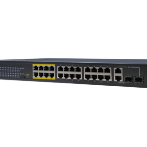 AETEK Indoor 24-Port FE PoE Switch The KSA High-Density Indoor CCTV Standard