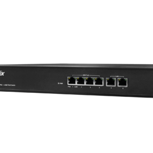 AETEK 4-Port 90W bt PoE Switch High-Power Ceiling-Friendly Network Switch
