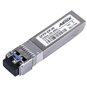 AETEK 10G SFP+ Module 1550nm 40km Long-Haul 10G for Smart City Backbone