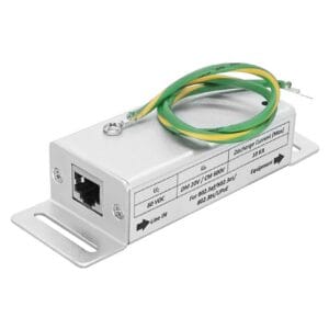 AETEK SD-101 - 1-Channel Indoor PoE Surge Protector (10KA/20KV)