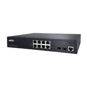 AETEK C60-082-30-130-V2 8-Port 30W Indoor L2 PRO Gigabit PoE Switch
