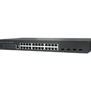 AETEK C60-244-30-370X 24-Port 30W Indoor L2 PRO PoE Switch + 4x 10G SFP+ Uplinks