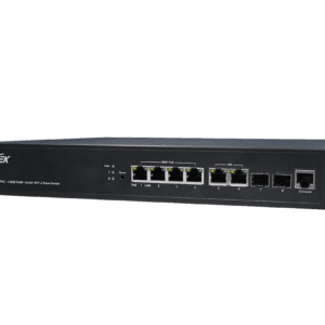 AETEK C62-044-91-380 4-Port 90W bt L2 PRO Managed PoE Switch with SFP
