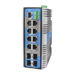 AETEK D60-084-90 8-Port 90W bt/PoH Industrial PoE Switch