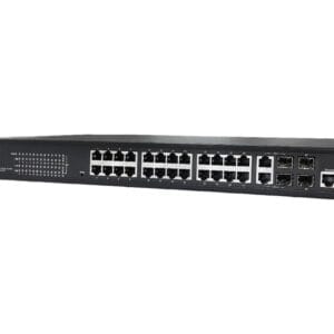 AETEK D60-244-30 24-Port Industrial PoE Switch