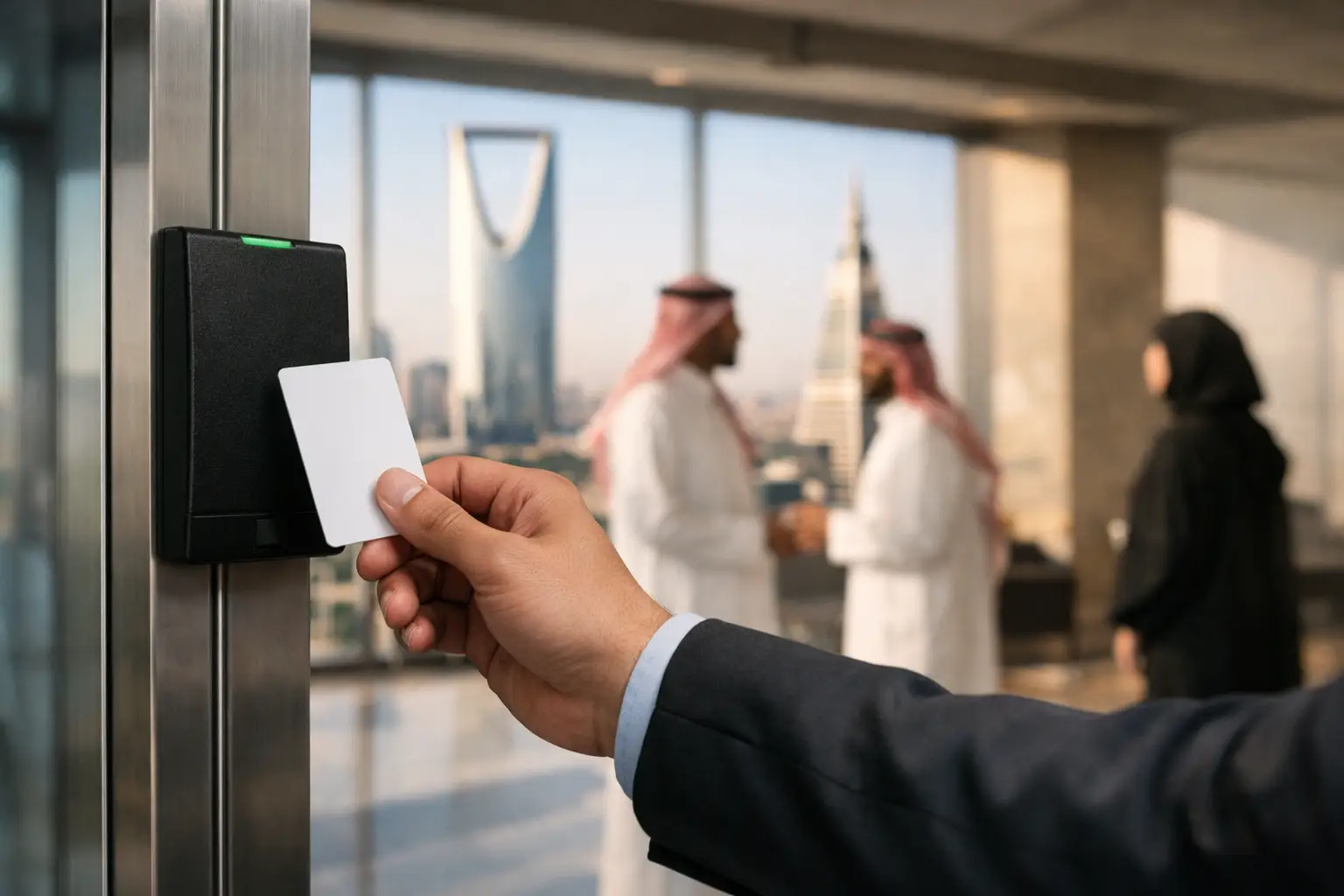 HID Access Control Integration in Saudi Buildings