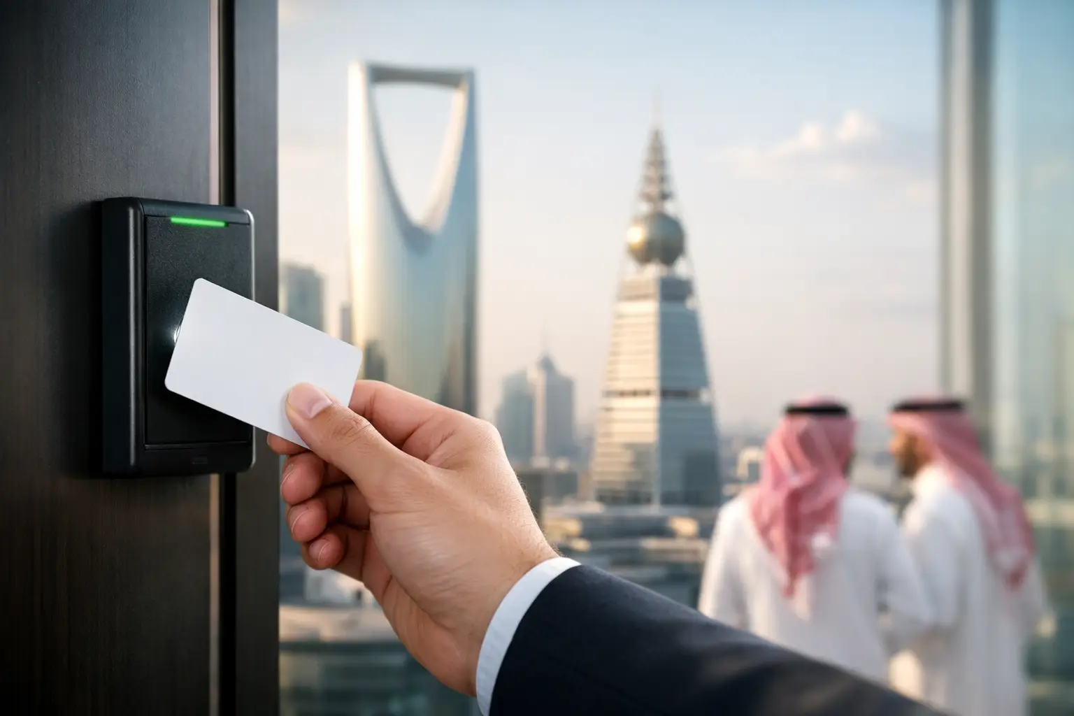HID Smart Card Access Control for Saudi Vision 2030