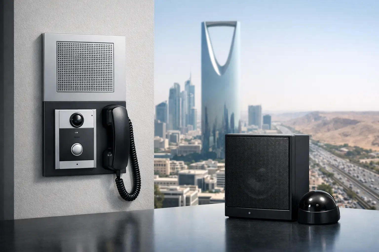 ITC IP PA 77 Series Network Speaker Intercom Saudi Arabia