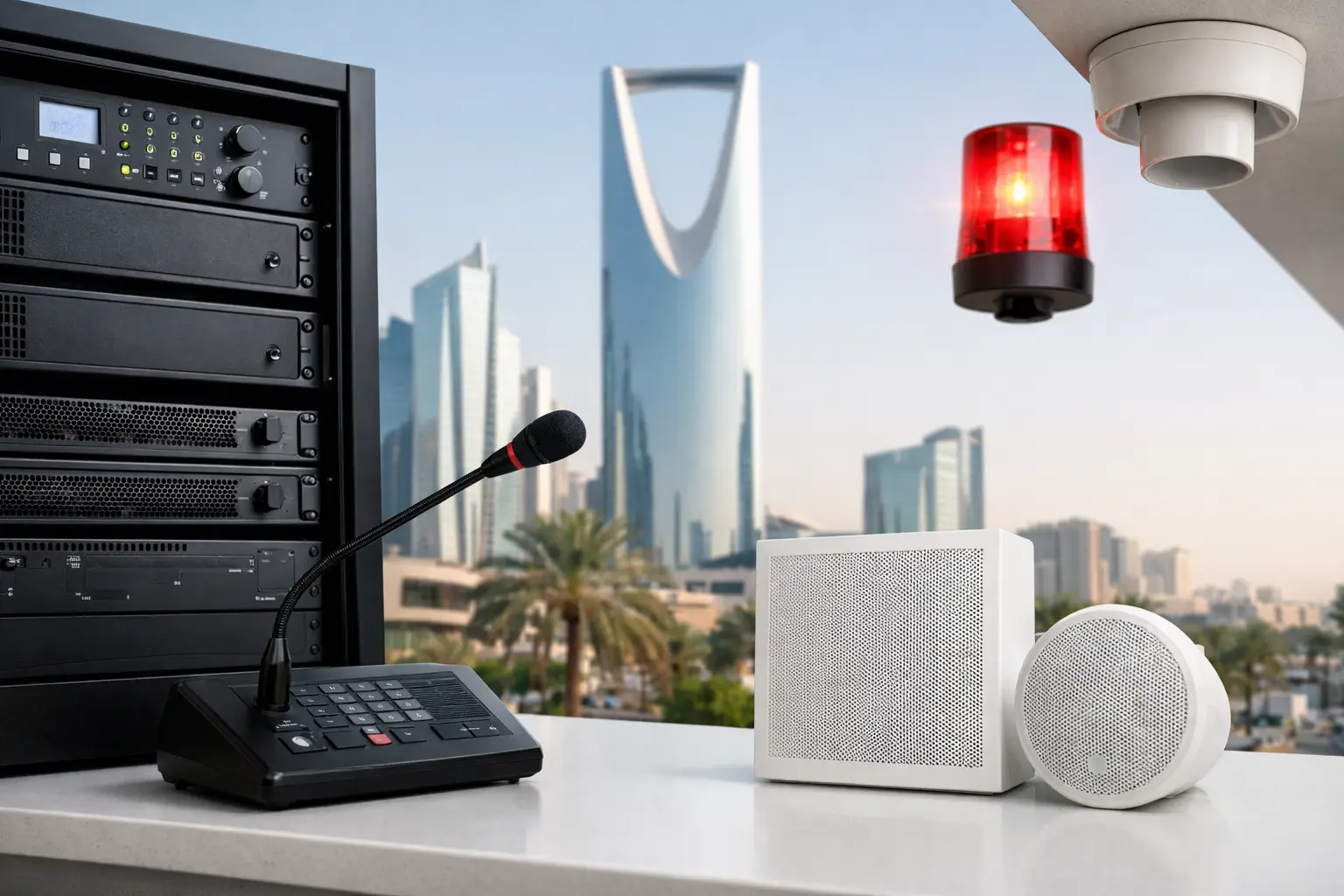 ITC Voice Evacuation 6000 Series for Saudi Buildings