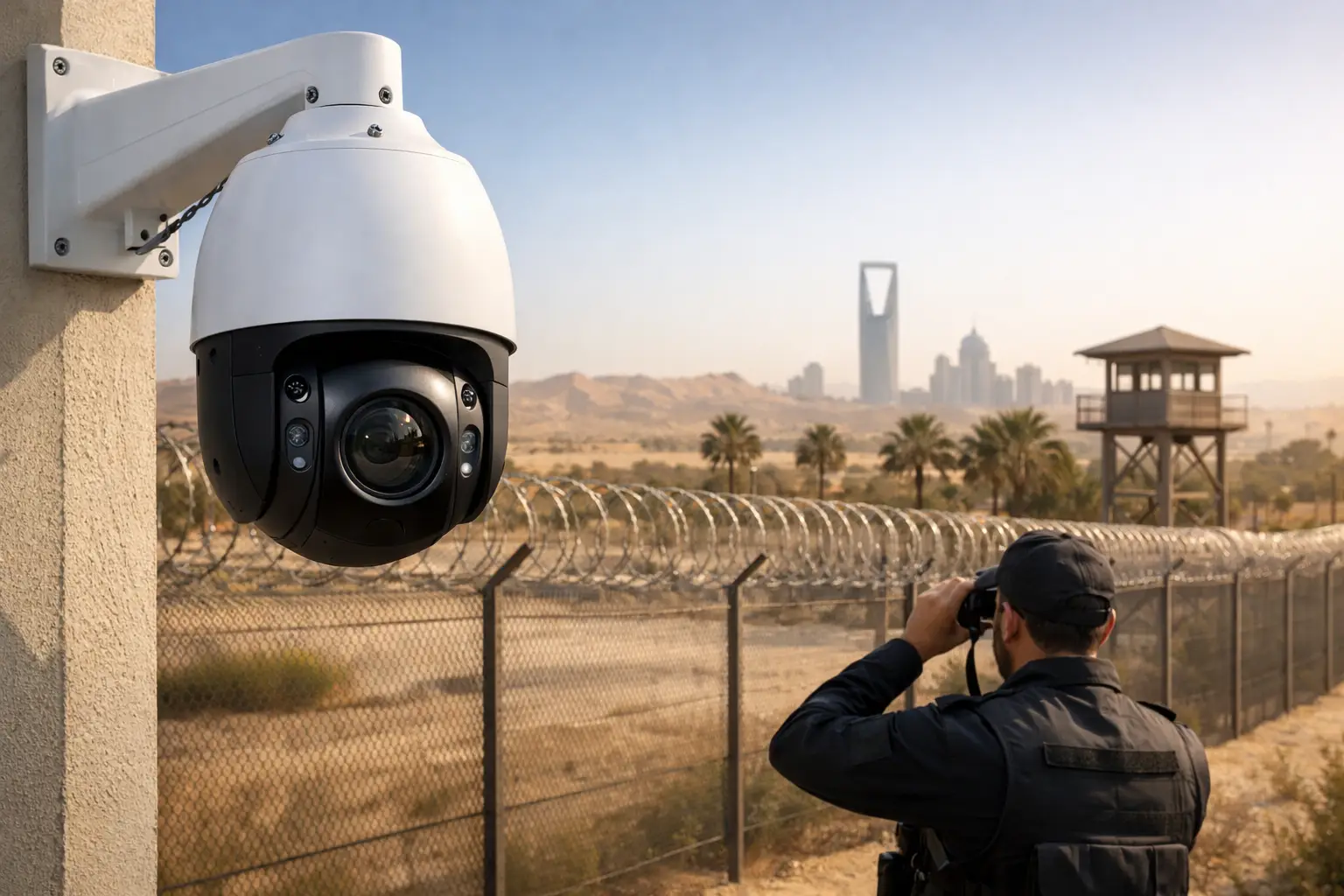 Milesight 23X PTZ Auto Tracking for Saudi Perimeters