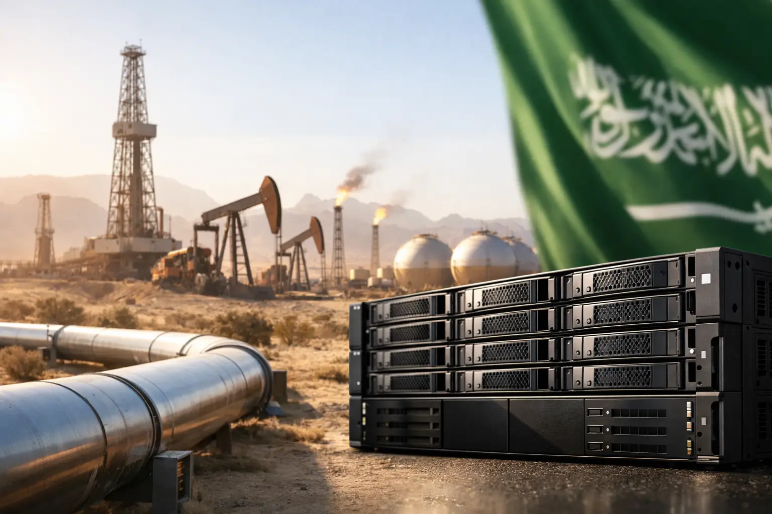 Rasilient VMS Storage for Saudi Oil and Gas
