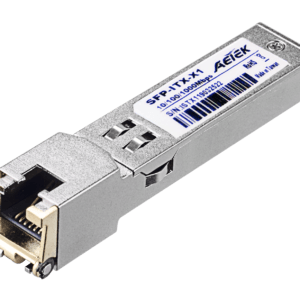 AETEK SFP-ITX-X1 - AETEK SFP 1.25G SFP, RJ45 copper, 1000BASE-T, Industrial-grade