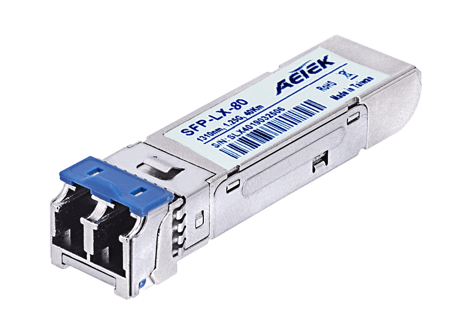 AETEK SFP-LX-80 - AETEK SFP 1.25G SFP, SMF, 1310nm/1550nm, 80KM