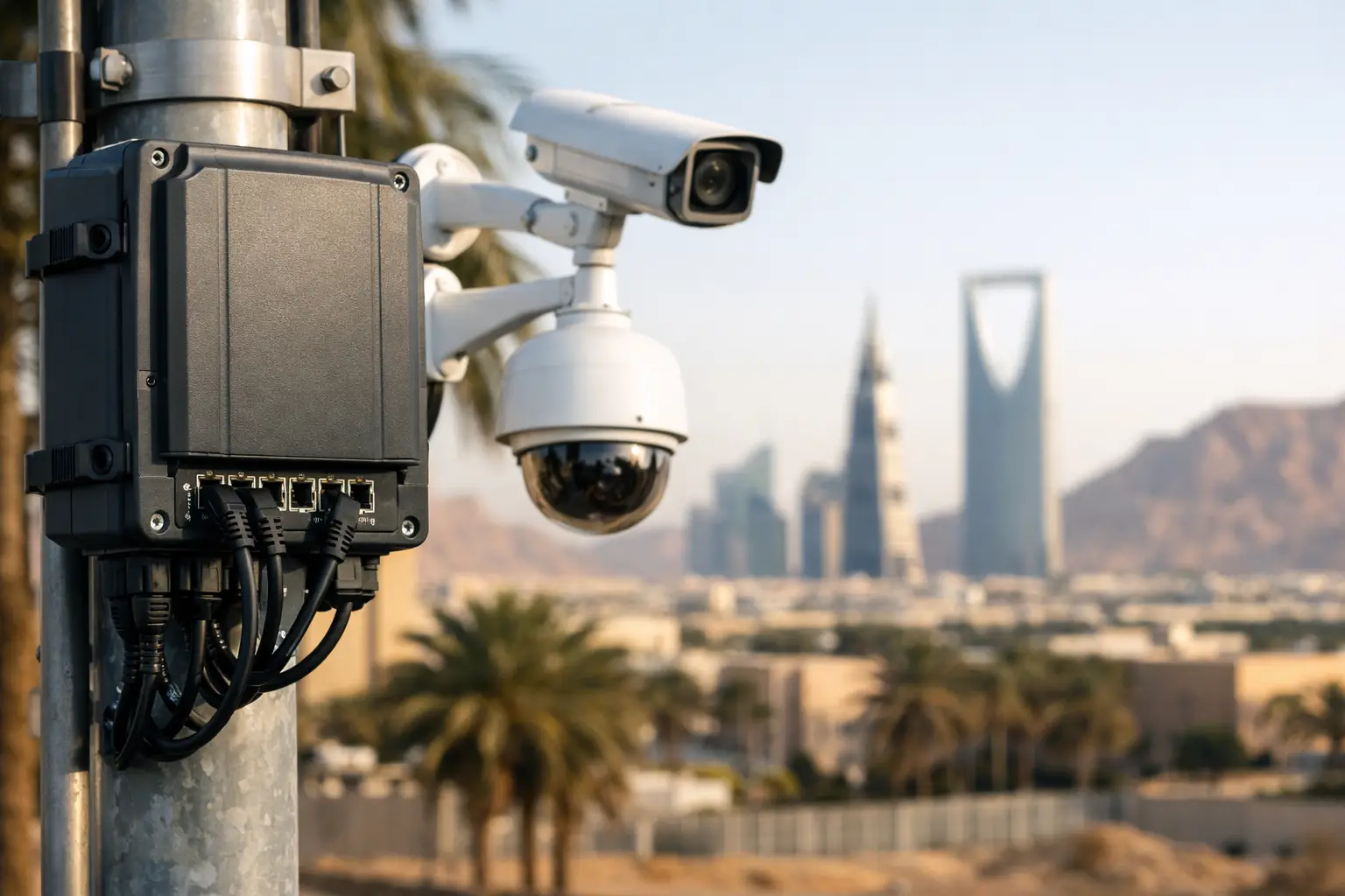 AETEK H-Series PoE Switch Outdoor CCTV Saudi Arabia