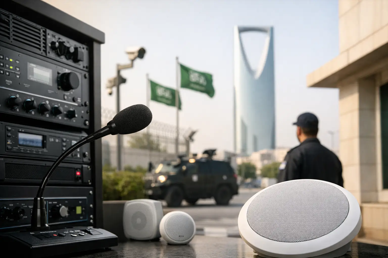 ITC Audio Systems for Saudi Critical Facilities