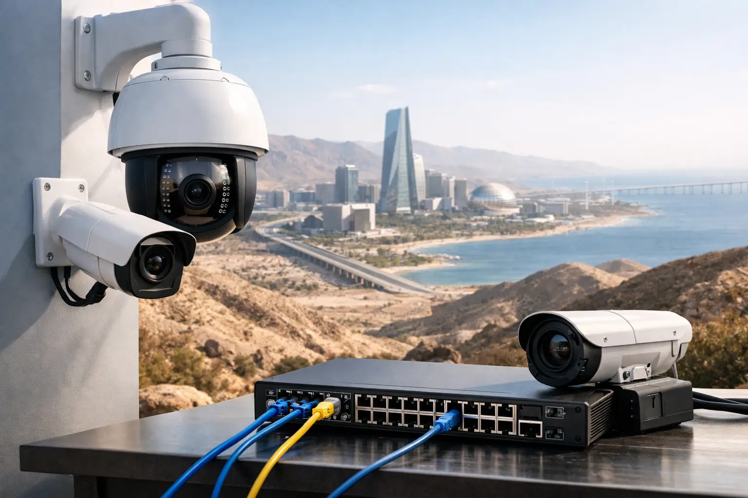 NEOM Security Procurement Case Study for AETEK PoE