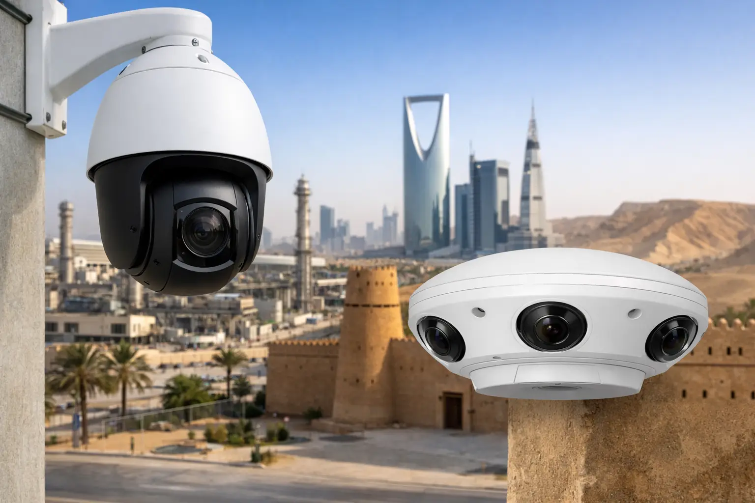 Milesight PTZ vs Panoramic for Saudi Sites