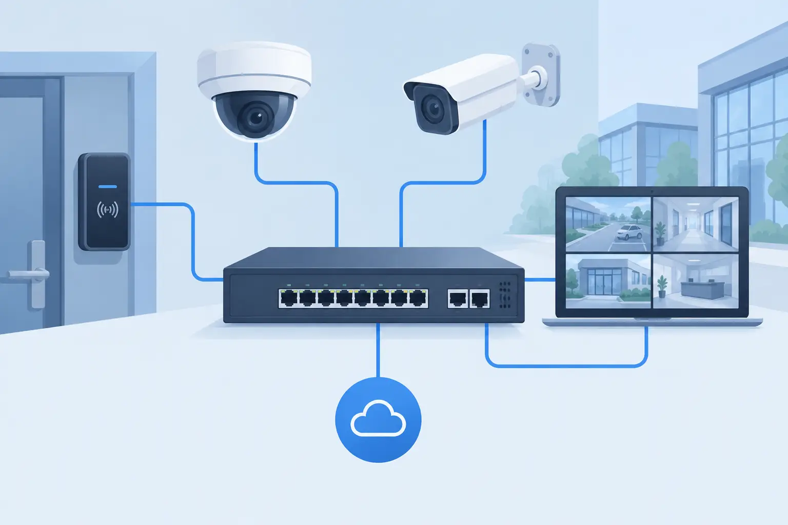 AETEK PoE Switch Selection for Security Networks